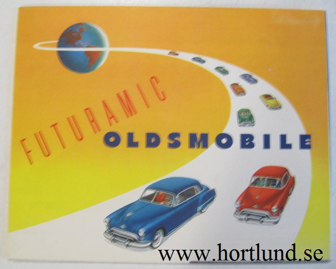 1949 Oldsmobile broschyr folder