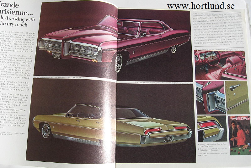 1969 Pontiac kanadensisk broschyr - 2