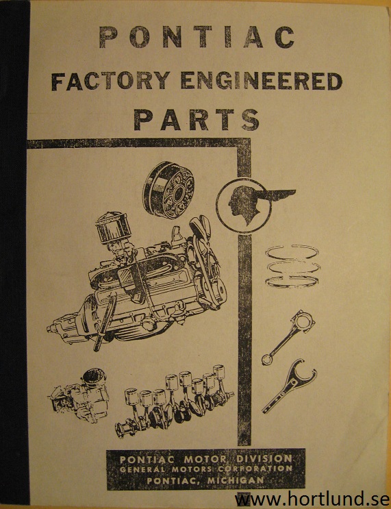 1937 - 1948 Pontiac Factory Engineered Parts