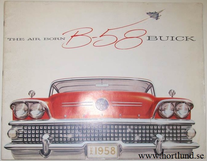 1958 Buick Lyxbroschyr
