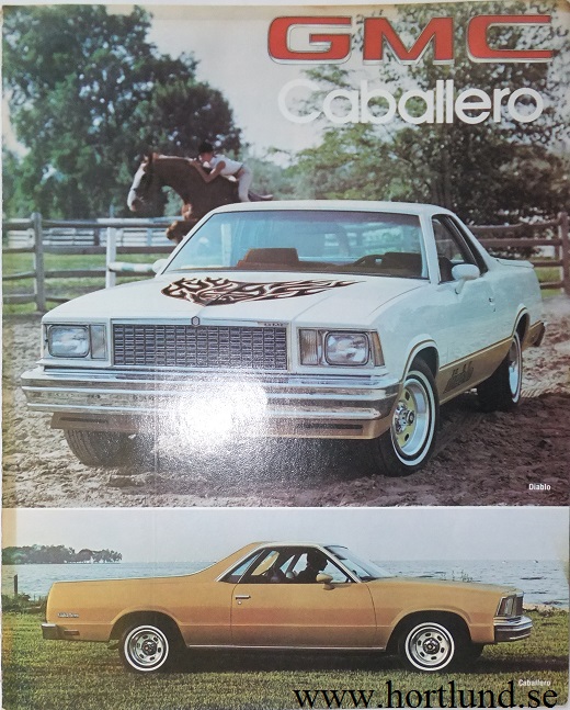1978 GMC Caballero Broschyr