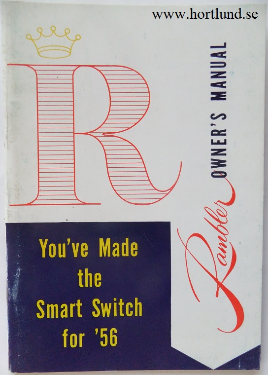 1956 Rambler Owner's Manual