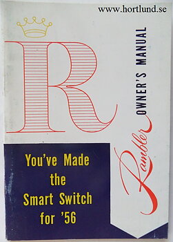 1956 Rambler Owner's Manual