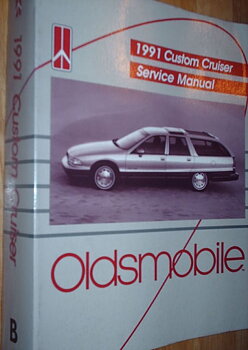 1991 Oldsmobile Custom Cruiser Service Manual
