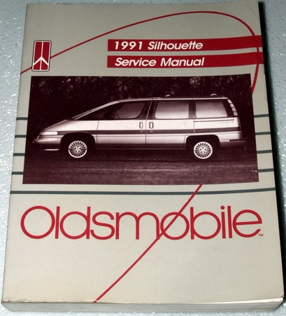 1991 Oldsmobile Silhouette Service Manual