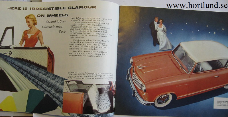 1955 Rambler broschyr American Motors presents... - 2