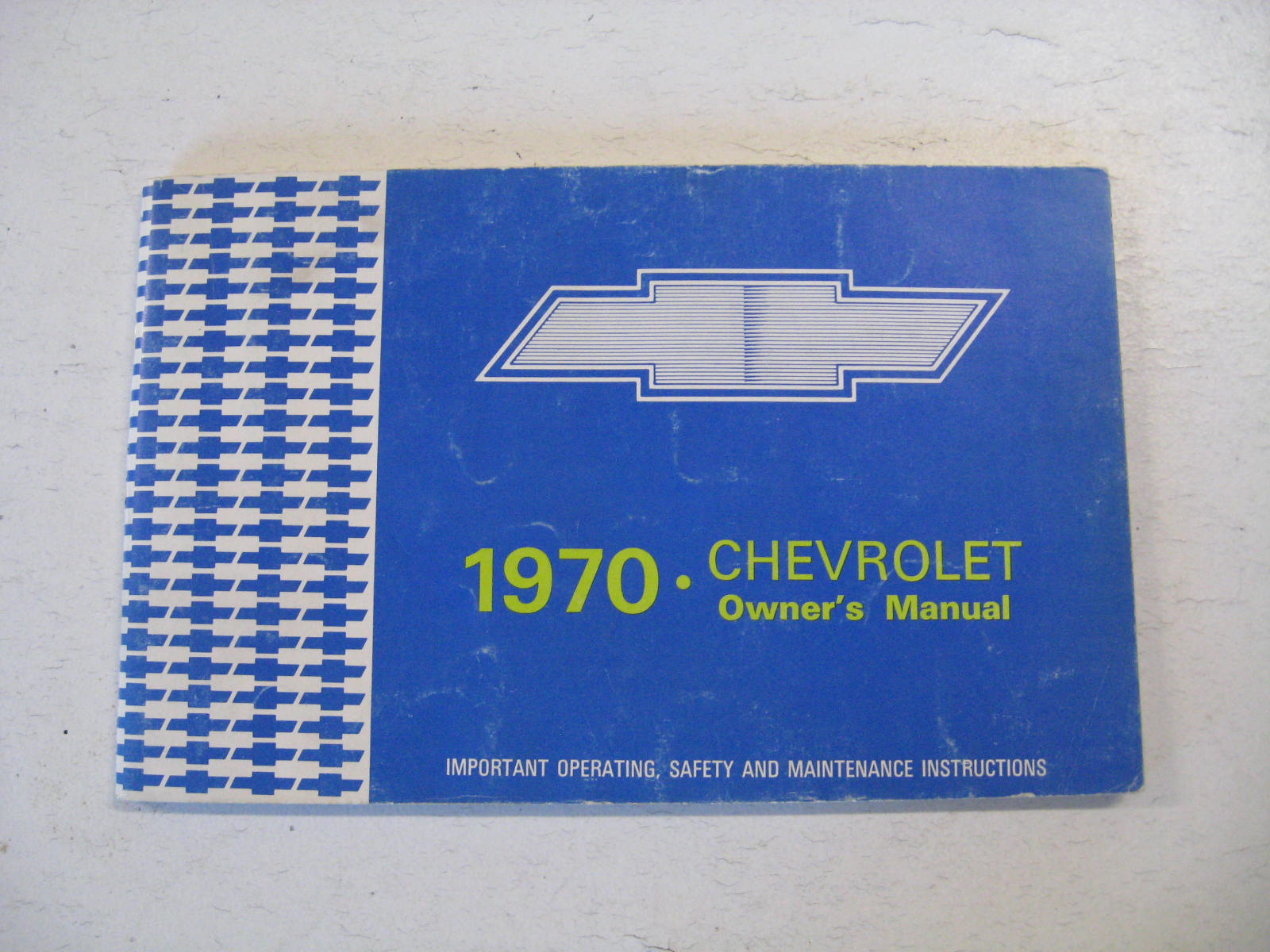 1970 Chevrolet  Owners Manual