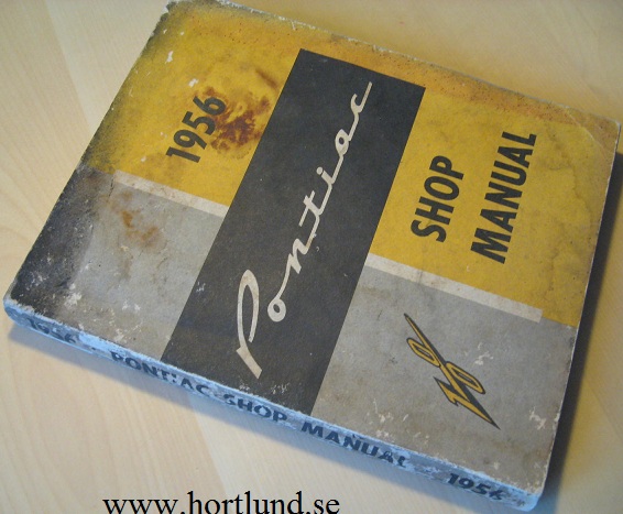 1956 Pontiac Shop Manual original