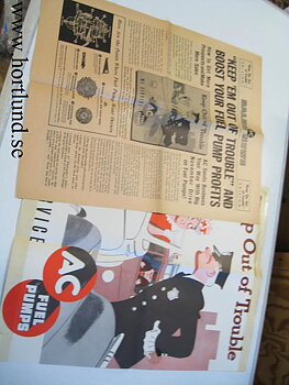 1949 AC Sales News Bränslepumpar