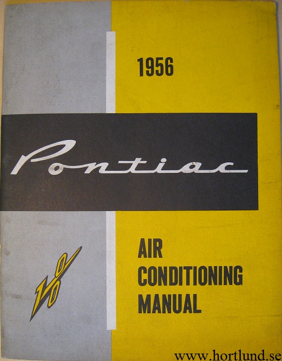 1956 Pontiac Air Conditioning Manual
