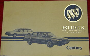 1993 Buick Century Owners Manual