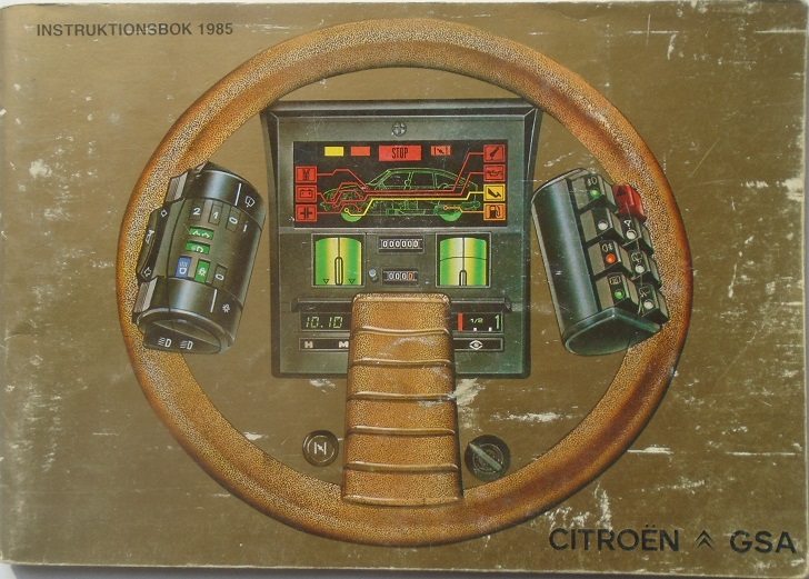 1985 Citroën GSA Instruktionsbok