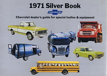 1971 Chevrolet Truck Silver book