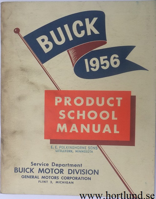1956 Buick product school manual