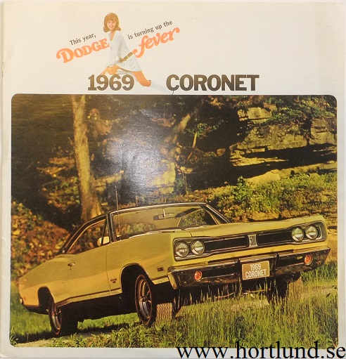 1969 Dodge Coronet broschyr