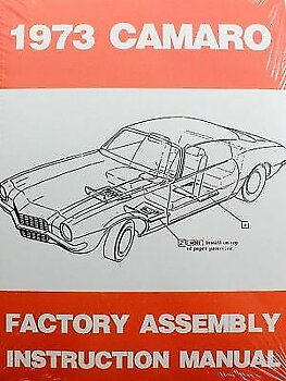 1973 Chevrolet Camaro Assembly Manual