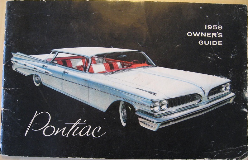1959 Pontiac Owner's Guide Manual
