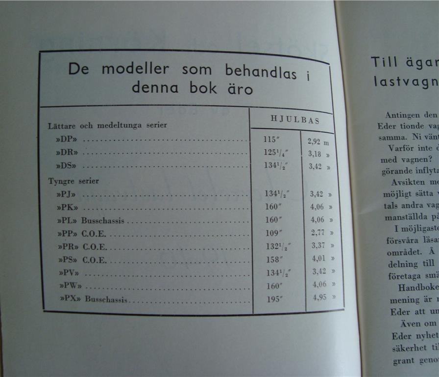 1947 Chevrolet Lastbilar Handbok Svenskt Original - 3