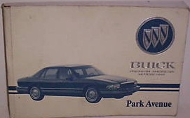 1993 Buick Park Avenue Owners Manual