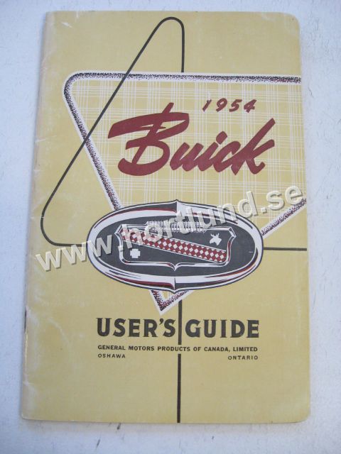 1954 Buick Special & Century Owners Guide