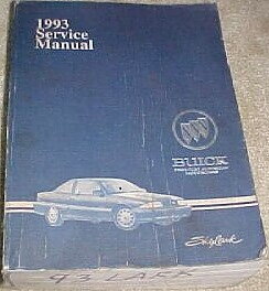 1993 Buick Skylark Service Manual