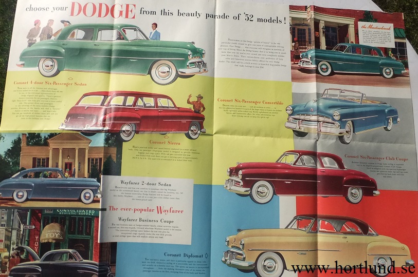 1952 Dodge broschyr DMA-7800 - 3