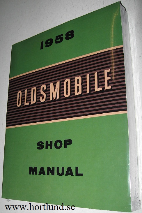 1958 Oldsmobile Shop Manual