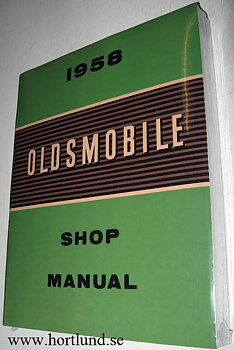 1958 Oldsmobile Shop Manual