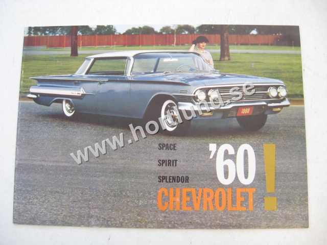 1960 Chevrolet Försäljningsbroschyr