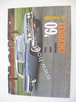 1960 Chevrolet Försäljningsbroschyr