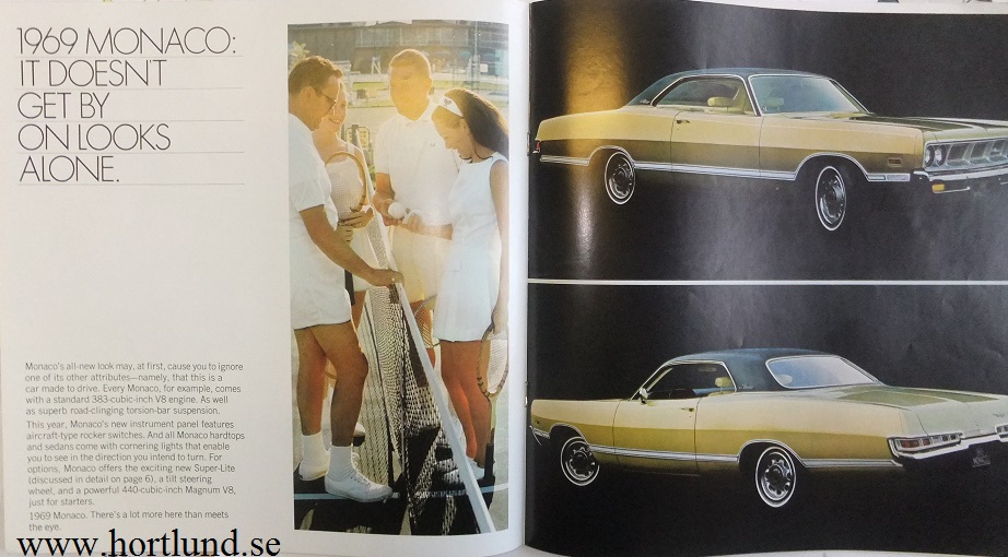 1969 Dodge Monaco broschyr - 2