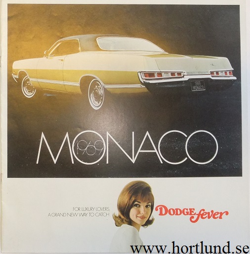 1969 Dodge Monaco broschyr