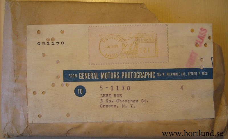 1956 Pontiac Car Model Selector Slides 3-D - 2