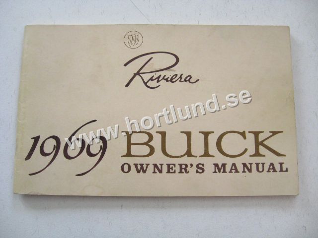 1969 Buick Riviera Owners Manual