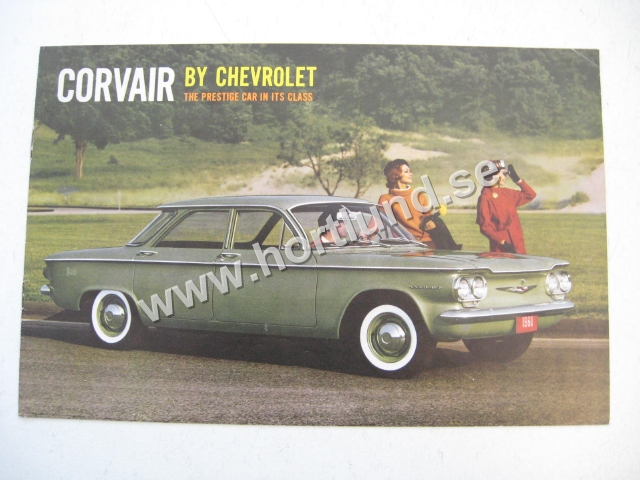 1960 Chevrolet Corvair Försäljningsbroschyr