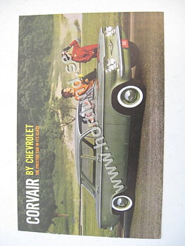 1960 Chevrolet Corvair Försäljningsbroschyr