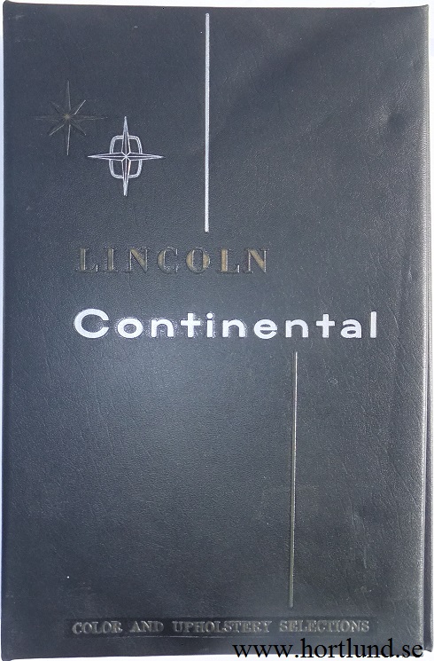 1960 Lincoln Dealer Album