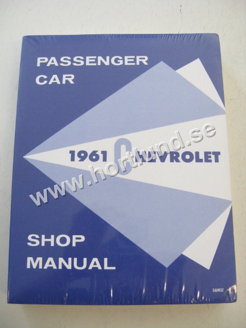 1961 Chevrolet Shop Manual nytryck