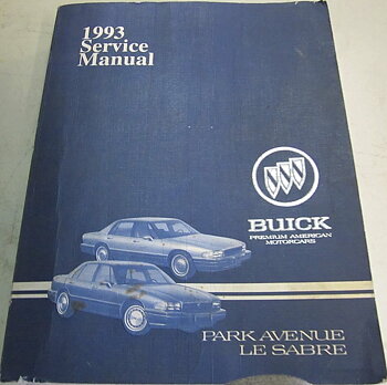 1993 Buick Park Avenue & Le Sabre Service Manual