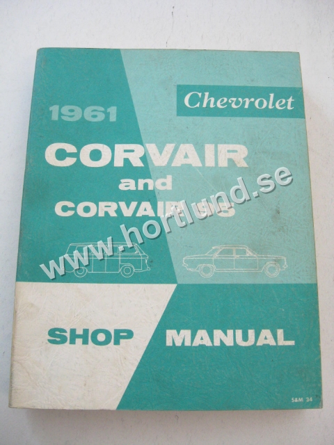 1961 Chevrolet Corvair and Corvair 95 Shop Manual