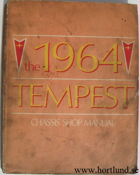 1964 Pontiac Tempest Chassis Shop Manual