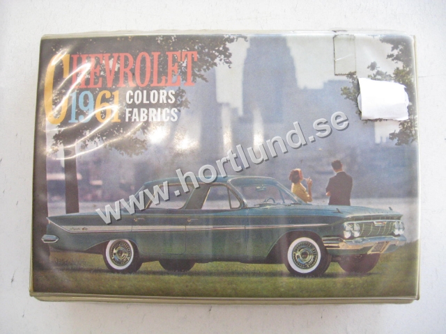 1961 Chevrolet Colors & Fabrics