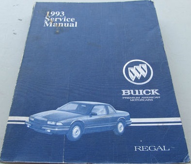 1993 Buick Regal Service Manual