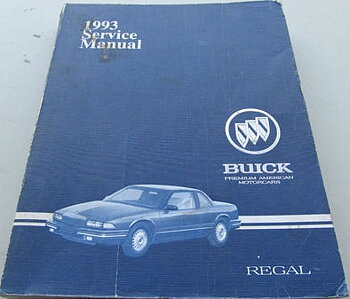 1993 Buick Regal Service Manual