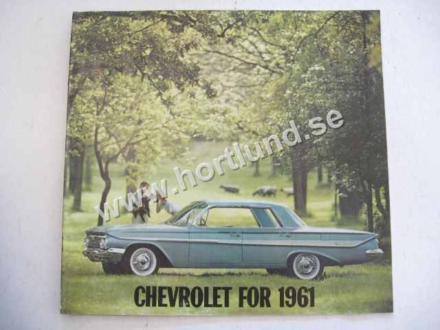 1961 Chevrolet Stor broschyr