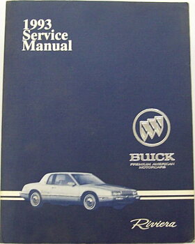 1993 Buick Riviera Service Manual