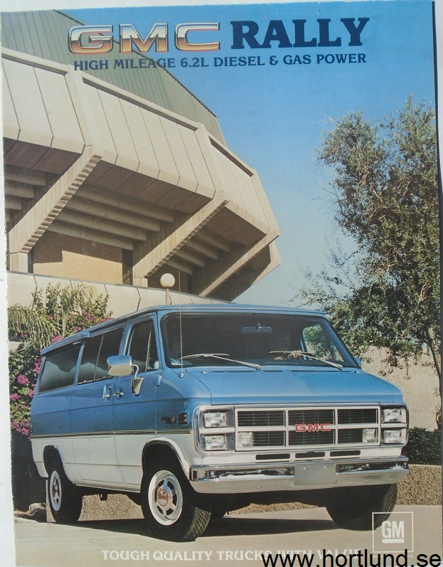 1983 GMC Rally Broschyr