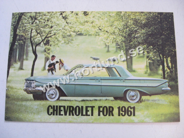 1961 Chevrolet Försäljningsbroschyr