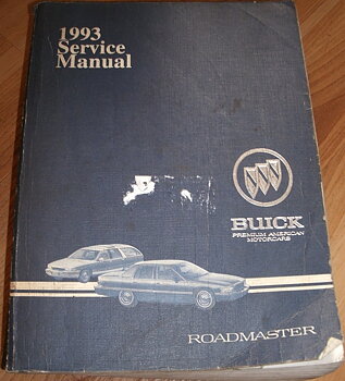 1993 Buick Road Master Service Manual