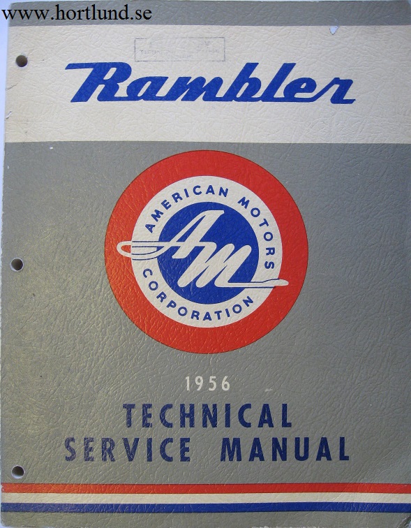 1956 Rambler Technical Service Manual